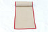 OnlyMat Eco-Friendly Jute Table Mat With Red Cotton Border
