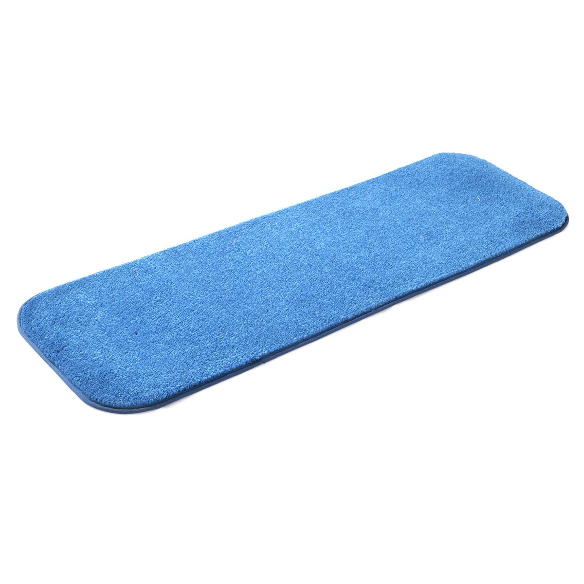 Elegant Soft Anti-Skid Soft Runner Mat - Bedside, Kitchen, Bathroom Entrance - Blue , 40 cm x 120 cm