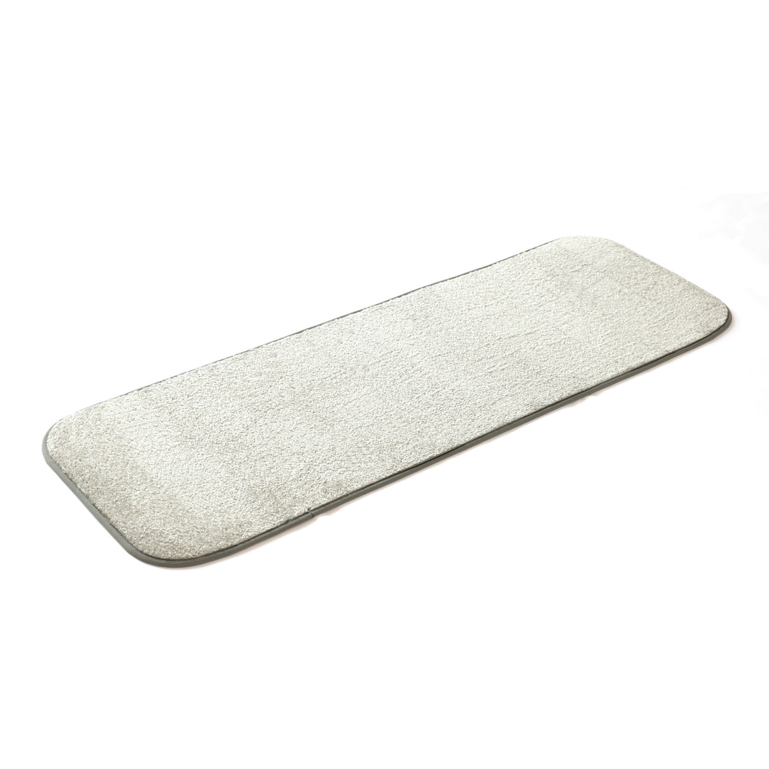 OnlyMat Elegant Soft Grey Anti-Skid Runner Mat