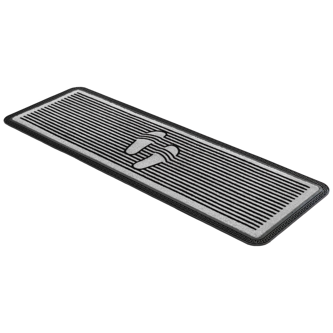 
                      
                        OnlyMat Elegant Shoe Pattern Flocked Soft PP Mat with Rubber Backing
                      
                    