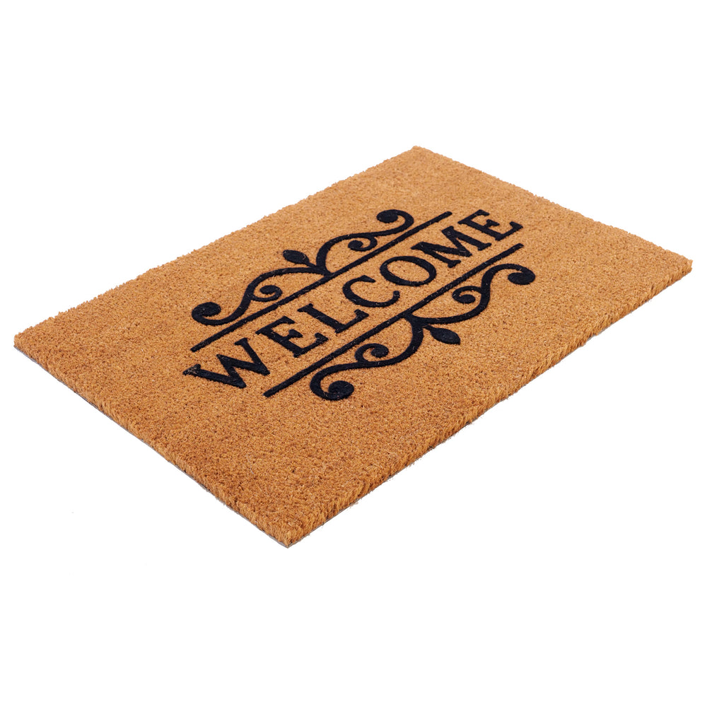 
                      
                        Welcome printed Thick Coir Door Mat
                      
                    