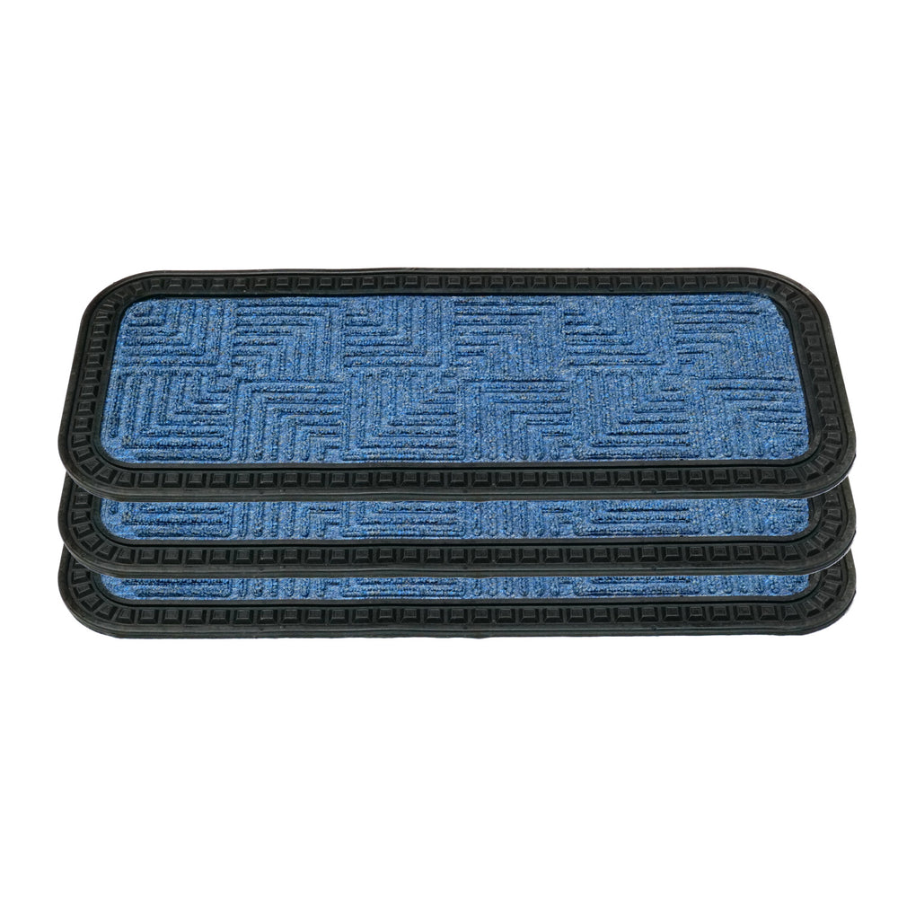 
                      
                        OnlyMat Stylish BLUE Anti-Slip 25cm x 60cm Step Stair Mats with Anti-Slip Backing
                      
                    