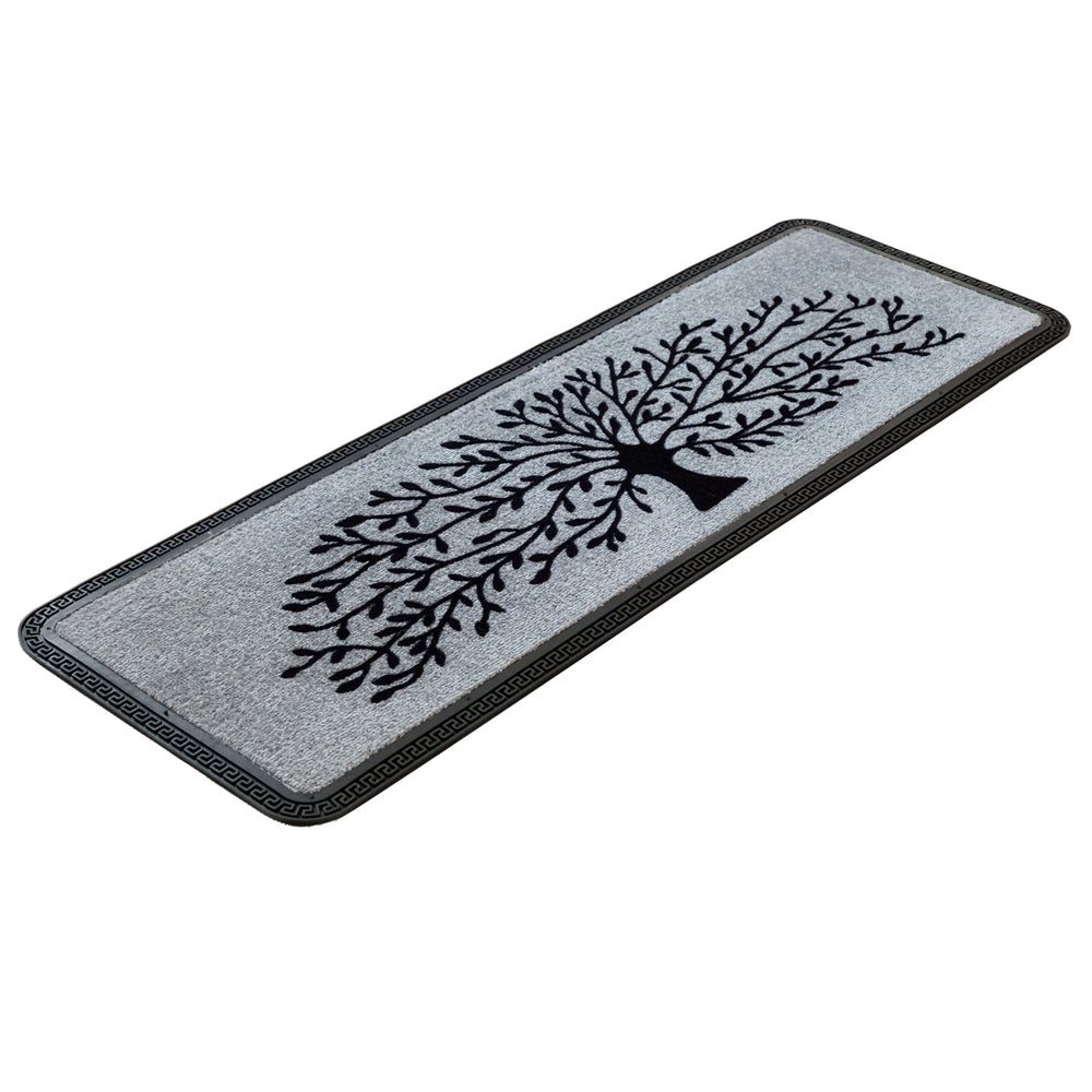 
                      
                        OnlyMat Elegant Soft Anti-Skid Polypropylene Tree Flocked Floor Mat -GREY , 40 cm x 120 cm
                      
                    