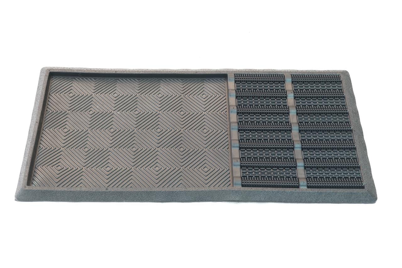 Rubber / 40 x 80cm / Black