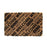 Stylish Brown & Black "Welcome" Printed Natural Coir Floor Mat - OnlyMat